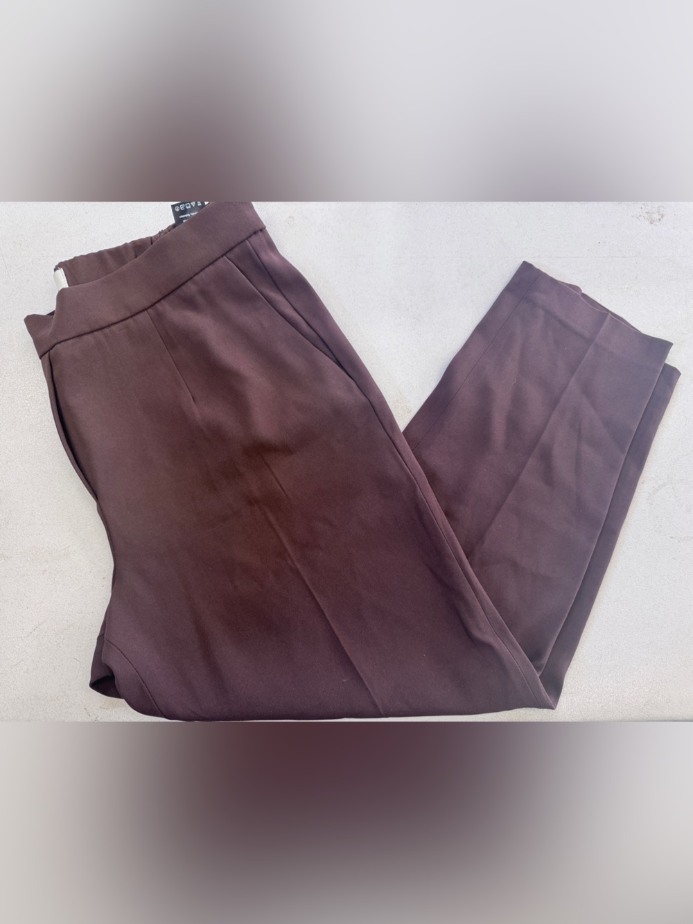 Babaton Aritzia Conan Cropped Pant - Women’s 12, Rich Mocha Brown - Picture 5 of 6